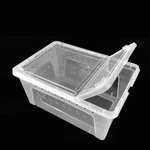 Bug And Isopod Breeder Box Clear Plastic Small Reptile Enclosure Carrier New. Fixed Price $8.00.