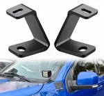 Samman Hood Light Brackets, Ditch Front A-pillar Led Mounts Black. Fixed Price $29.28.