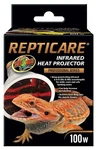 Zoo Med Repticare Infrared Heat Projector 100 Watts For Reptile Pets. Fixed Price $39.99.