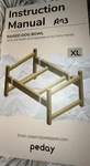 Peday Large Dog Water Bowl 304 Stainless Steel Extra For Big &. Fixed Price $24.99.