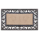 A1HC Natural Coir And Rubber Large Mat, 18" X 30", Thick Durable Doormat.... Fixed Price $48.70.