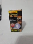 Exo Terra Daytime Heat Lamp Sun Glo Daylight Reptile Bulb 100 Watt PT2111. Fixed Price $11.00.
