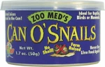 Zoo Med Can O' Snails Reptile Wet Food - 1.7 Oz. Fixed Price $8.95.
