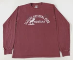 Gear For Sports Glacier National Park Shirt Mens Medium Red Long Sleeve Graphic. Fixed Price $14.99.