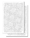 2PK Adhesive Camouflage Airbrush Paint Duracoat Gun Stencils Lizard Reptile Skin. Fixed Price $14.99.