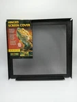 Exo Terra Screen Cover Hinged Door 15 - 20 Gallon 24" 12". Fixed Price $39.95.