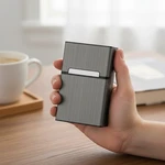 4 Pack Aluminum Cigarette Case Metal Hard Box Holder For Men And Wo.... Fixed Price $17.97.