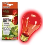 Zilla Night Red Heat Incandescent Bulb For Reptiles - 100 Watt Lamp Pet Warm Eco. Fixed Price $9.73.