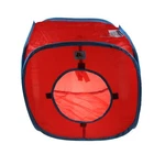 Emours Flexible Collapsible Cat Cube Kitty Play Bed Expandable Medium, Red. Fixed Price $19.40.