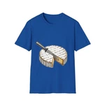 Brie Cheese Wheel With Knife T-shirt Lover Shirt, Gourmet Food Tee. Fixed Price $29.99.