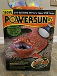 Zoo Med Powersun Mercury Vapor Uvb Lamp 160W PUV-10 0101. Fixed Price $70.00.