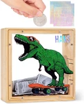 Wooden Piggy Bank For Kids Boys Girls, Diy Name Coin Unicorn Dinosaur Mone. Fixed Price $13.88.