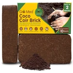 Gro-med Coco Coir Brick 2S Pack 1.4 Lb Each,expands To 20 Quarts, Enriched. Fixed Price $18.84.