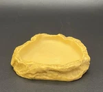 Vintage 2002 Exo Tera Water, Meal Worm, Feeding Dish 5-1/2 4-1/4 1/2" Deep. Fixed Price $16.95.