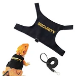 4.76FT Reptile Lizard Harness Bearded Dragon Adjustable Leash. Fixed Price $16.91.