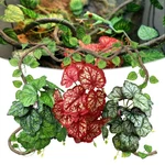 5 Pc Reptile Plants & Habitat Decor Kit - Artificial Large 3.3FT J.... Fixed Price $30.39.