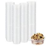 Anckne 200 Pcs 0.5OZ Crested Gecko Food And Water Feeding Cups Transparent. Fixed Price $14.71.