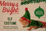 Reptile Christmas Holiday Elf Costume Bearded Dragon/ Lizard. Fixed Price $12.00.