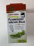 Zilla Canopy Series Fluorescent Uvb/uva Bulbs Tropical 13 W,white, 3.875 In. Fixed Price $5.99.