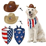 Vehomy 4TH Of July Pet Dog Costume - Cowboy Hats With Star Cor. Fixed Price $28.46.