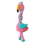 Kong Knots Twists Pink Dog Toy Long Braided Squeaker Chew Rope Minimal Stuffing. Fixed Price $22.59.