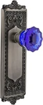 Nostalgic Warehouse 723294 Egg & Dart Plate Double Dummy Crystal Cobalt Glass. Fixed Price $84.95.