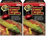 Zoo Med Nocturnal Infrared Heat Lamp 100W (2-PACK) Reptile Source. Fixed Price $37.02.