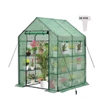 Purlyu Walk-in Greenhouse For Outdoors, Thickened Pe Cover & Heavy Duty Powde.... Fixed Price $135.66.