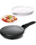 Moss & Stone Electric Crepe Maker 8 Portable Pan Nonstick With Dipping. Fixed Price $25.00.