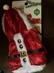 Merry & Bright Bearded Dragon Santa Christmas Reptile Costume Outfit New Card. Fixed Price $10.00.