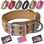 Adityna Heavy Duty Collar For Large Dogs - Reflective With Handle .... Fixed Price $30.78.