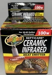 Zoomed Repticare Ceramic Infrared Heat Emitter 100W. Fixed Price $15.00.