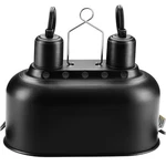 Simple Deluxe Dual Reptile Fixture, Aluminum Dome Light, Black. Fixed Price $53.99.