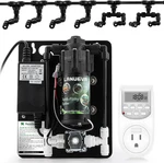 Reptile Humidifier, Quieter Terrarium Mister System With 4 Single Misting Nozzle. Fixed Price $179.00.