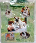 Pet Gift Bags Set 10 Large By Ruth Maystead English Bulldogs. Fixed Price $29.99.