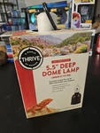 Thrive 5.5" Deep Dome Lamp Reptile Heat Light Basking 6 Ft Cord Ceramic Socket. Fixed Price $10.00.