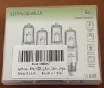 Lachesan E11 50W Light/fan Bulbs 120V Jd Mini Base 4 Pack Dimmable. Fixed Price $14.25.