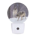 Ekobla Wolf Plug-in Light, Howling Forest Wildlife Led Nightlig.... Fixed Price $21.19.