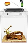 Reptileg Growth Tall Terrarium Set (pc), 8''*8''*11'' With Top Sliding Door Scre. Fixed Price $54.99.