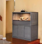 Ecoflex 48 Inch Mojave Large Reptile Habitat Lounge Grey. Fixed Price $308.79.