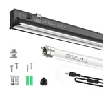 T5 Ho 10.0 Uvb Light For Reptiles, 24W Fixture Combo Kit With Switchabl.... Fixed Price $79.50.