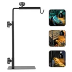 Bourdserk Reptile Lamp Stand, Adjustable 16-31 Inch Large (pack Of 1), Black. Fixed Price $28.19.