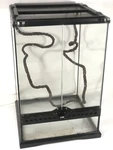 Exo Reptile Glass Natural Terrarium 12" 18" Tall Enclosure Display. Fixed Price $124.99.
