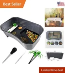 Plastic Tank Reptile Habitat Pet Terrariums Turtles Aquarium Terr.... Fixed Price $31.99.