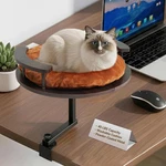 Purrhouse Up To 45LBS Cat Desk Bed - 360 Rotation & Adjustable Height, Pet P.... Fixed Price $32.72.
