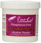 Rep-cal SRP00200 Phosphorous-free Calcium Ultrafine Powder Reptile/amphibian D3. Fixed Price $13.49.