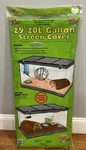 Screen Cover 20L/29 Gallon Tanks (12"L X 30"W) Zoo Med SC29 Made In Usa Nos New. Fixed Price $29.99.