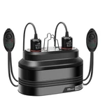 Mecesor Reptile Dual Light Fixture With Dimming Switch And Timer, Deep Dome. Fixed Price $57.47.
