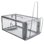 Gingbau Chipmunk Trap Humane Live Mouse Rat Cage - Small, Silver. Fixed Price $34.08.