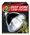Zoo Med Deep Dome Lamp Fixture Black, 8.5 In, 160W. Fixed Price $39.95.